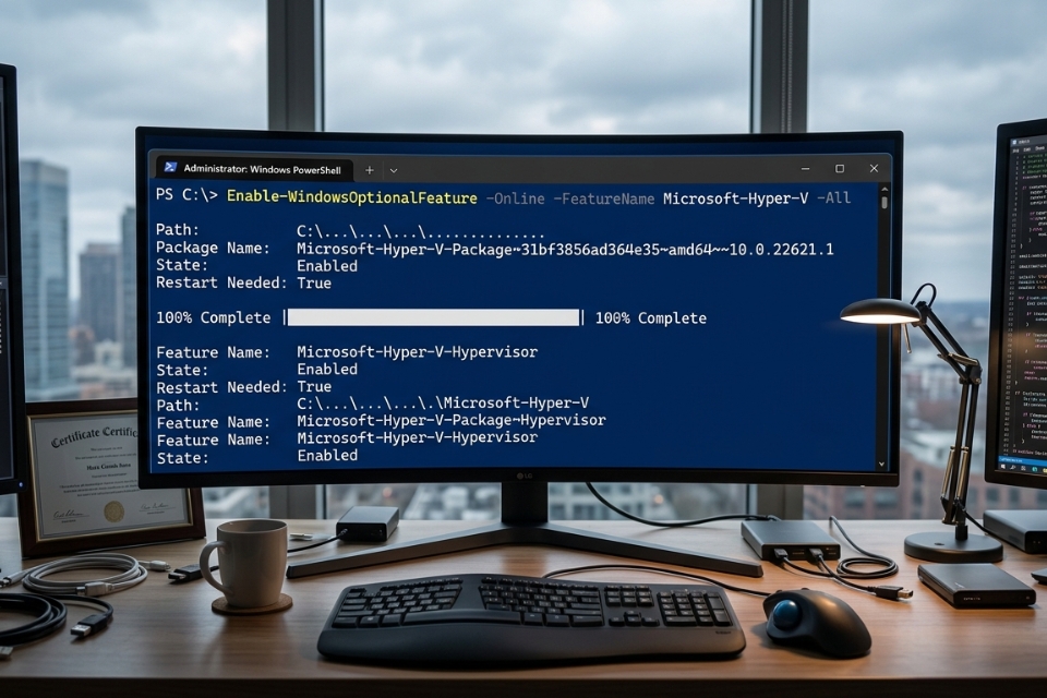 Sửa lỗi Hyper‑V not available Windows 11 9 Sửa lỗi Hyper‑V not available Windows 11 9