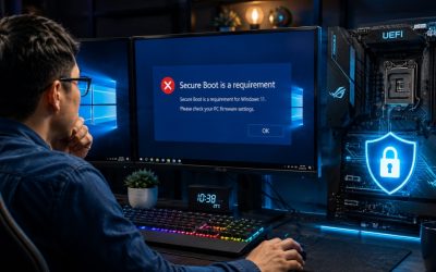 Sửa lỗi Secure Boot is a requirement Windows 10