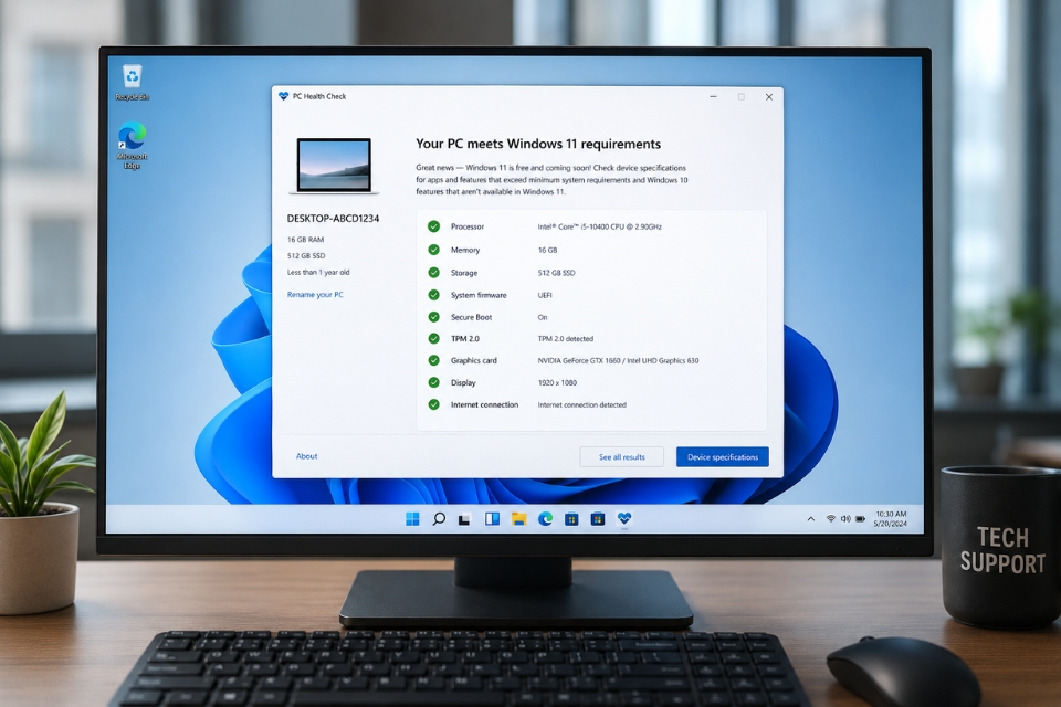 Sửa lỗi Secure Boot is a requirement Windows 11 10