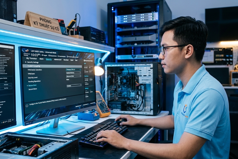 Sửa lỗi TPM 2.0 is a requirement Windows 10 9