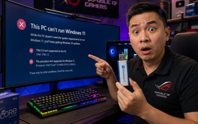Sửa lỗi This PC can’t run Windows 11