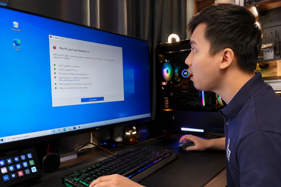 Sửa lỗi This PC can't run Windows 11 6