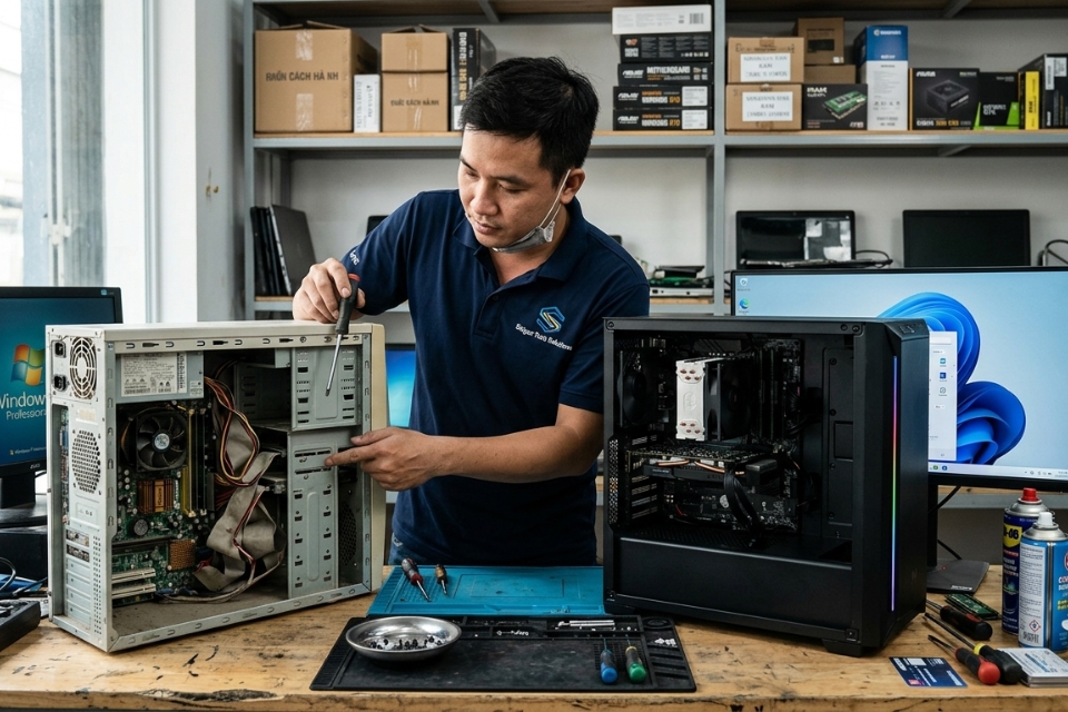Sửa lỗi This PC can't run Windows 11 10