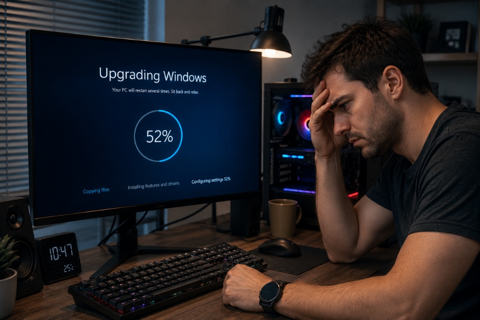 Sửa lỗi Windows 11 install stuck Windows 10 6