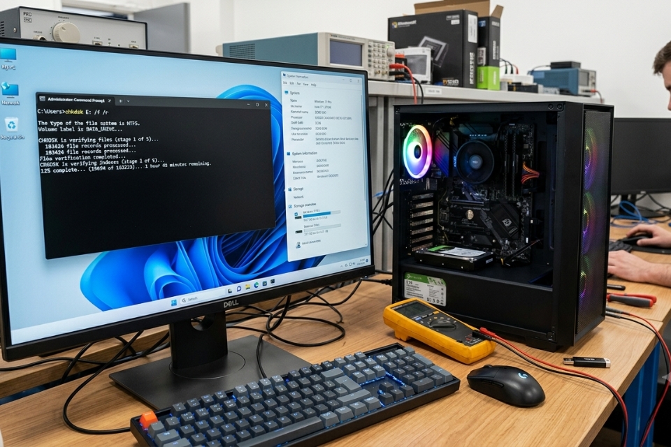 sửa lỗi 100% disk usage Windows 11 9