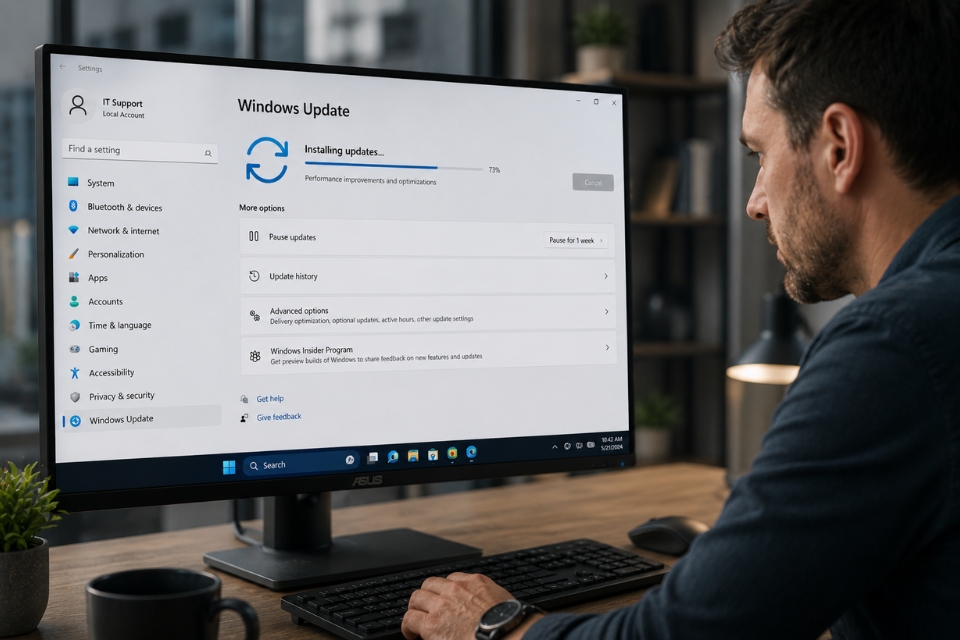 Sửa lỗi CPU 100% Windows 11 9