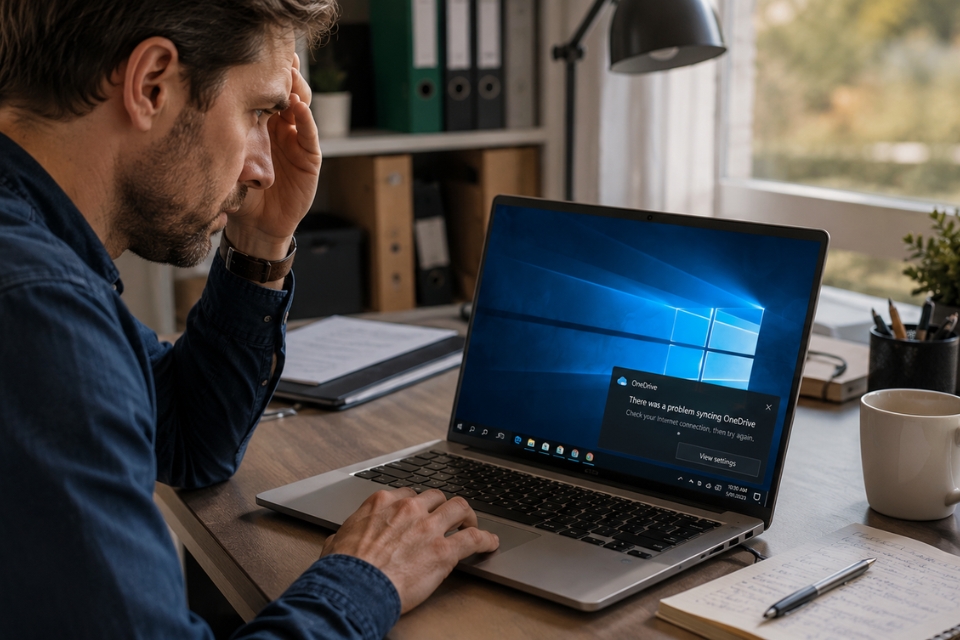Sửa lỗi OneDrive không đồng bộ Windows 10 6