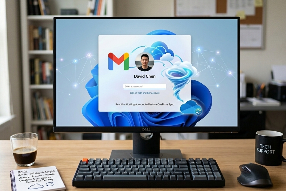 Sửa lỗi OneDrive không đồng bộ Windows 11 8