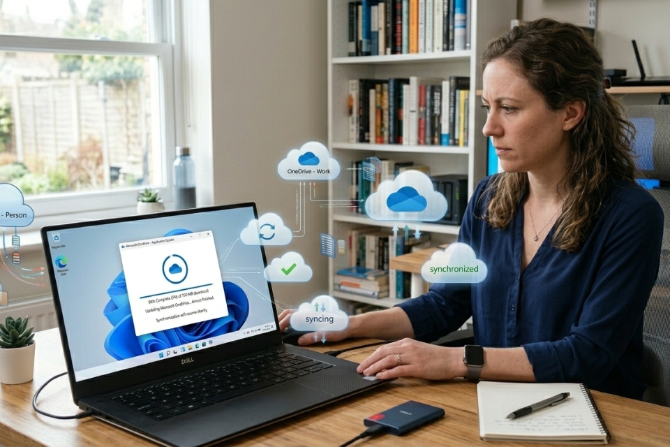 Sửa lỗi OneDrive không đồng bộ Windows 11 9