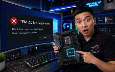 Sửa lỗi TPM 2.0 is a requirement Windows 11