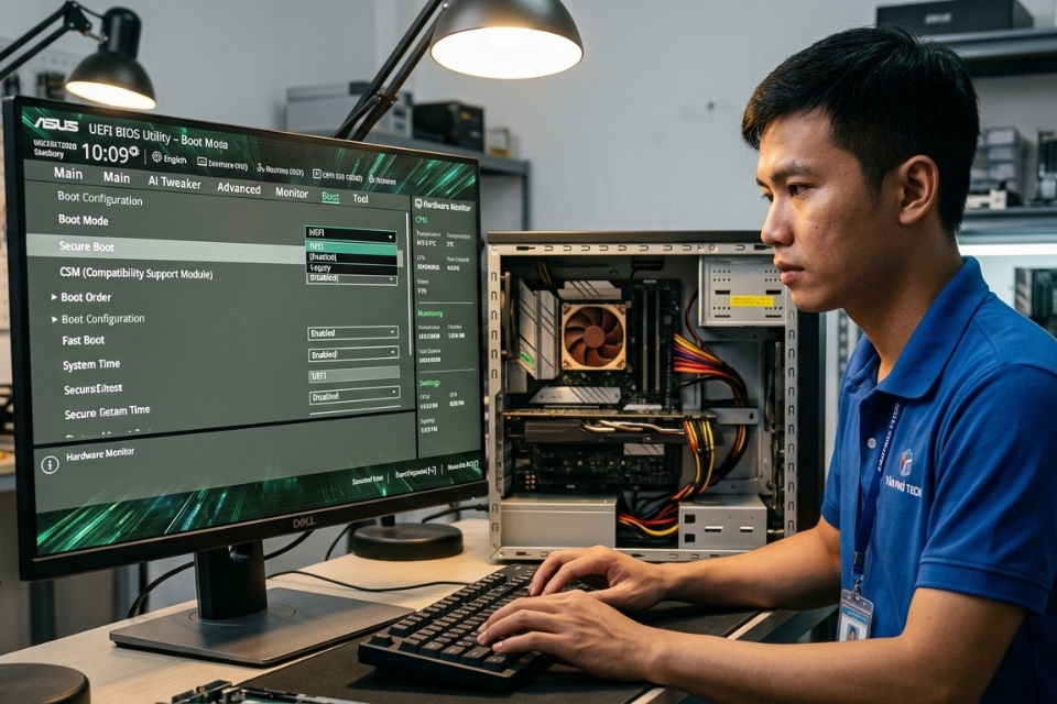 Sửa lỗi TPM 2.0 is a requirement Windows 11 8