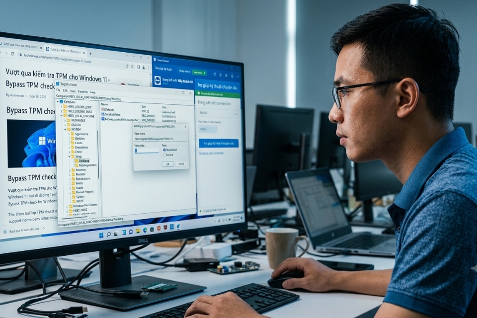 Sửa lỗi TPM 2.0 is a requirement Windows 11 9