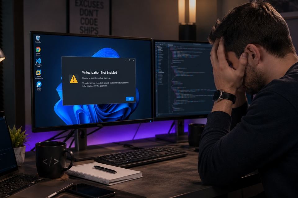 Sửa lỗi Virtualization not enabled Windows 11 6 Sửa lỗi Virtualization not enabled Windows 11 6