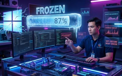 sửa lỗi Windows 11 install stuck Windows 11