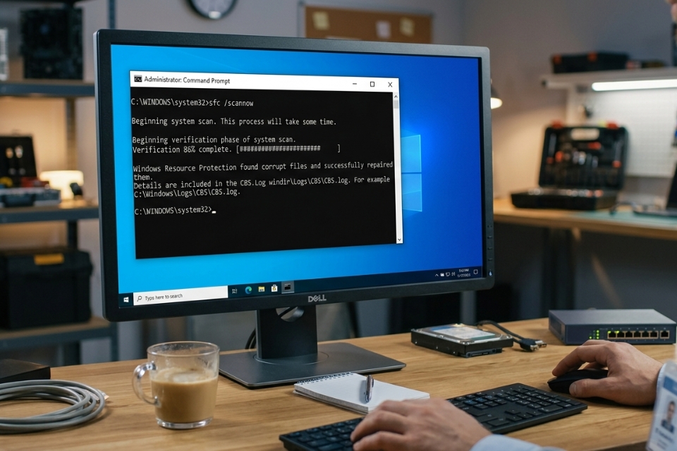Sửa lỗi black screen after login Windows 10 13