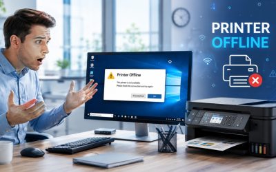 Sửa lỗi may in offline Windows 10