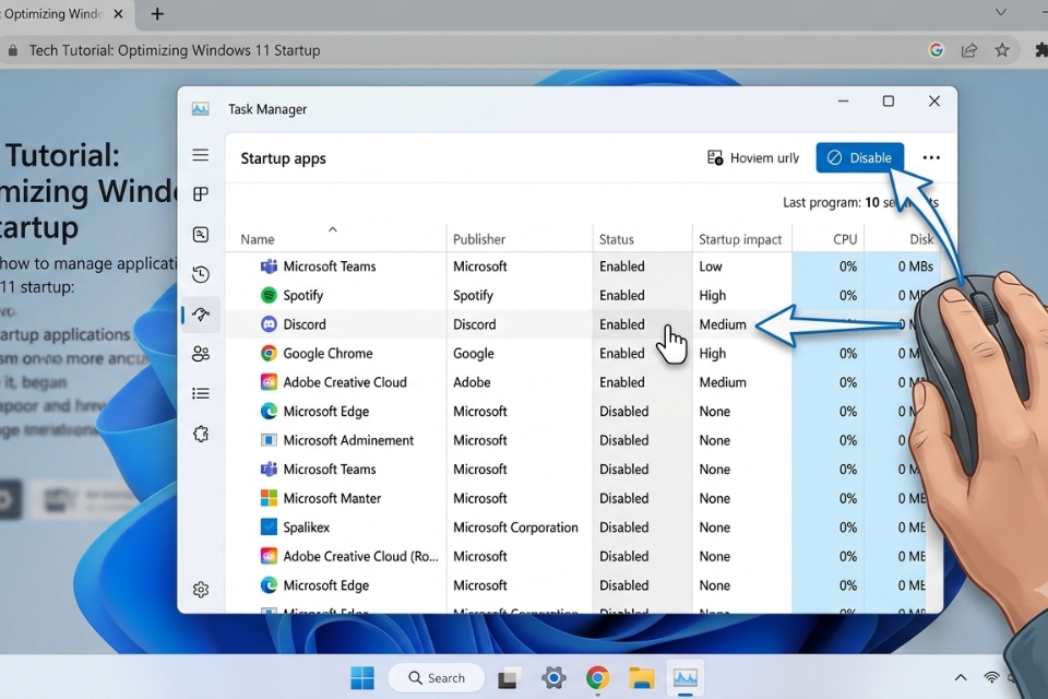 sửa lỗi stuck on welcome screen Windows 11 8