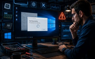 Sửa lỗi ứng dụng not responding Windows 10