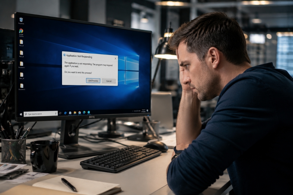 Sửa lỗi ứng dụng not responding Windows 10 6