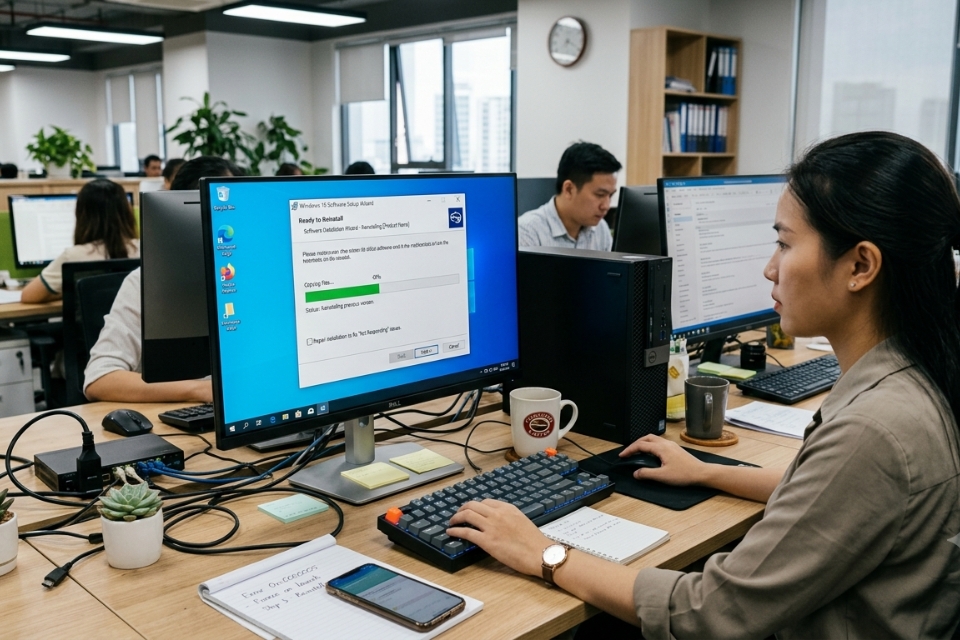 Sửa lỗi ứng dụng not responding Windows 10 10