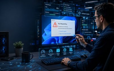 Sửa lỗi ứng dụng not responding Windows 11