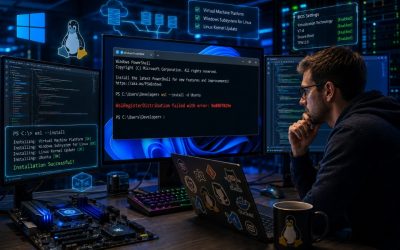 Blog 9 Sửa lỗi wslregisterdistribution failed 0x8007019e Windows 11