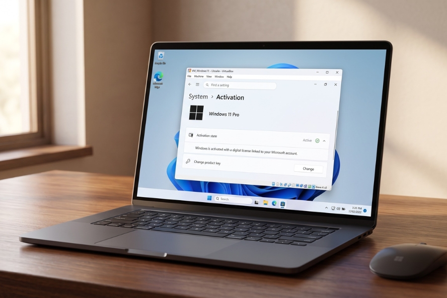 Bộ Key Win 11 Cài Máy Ảo