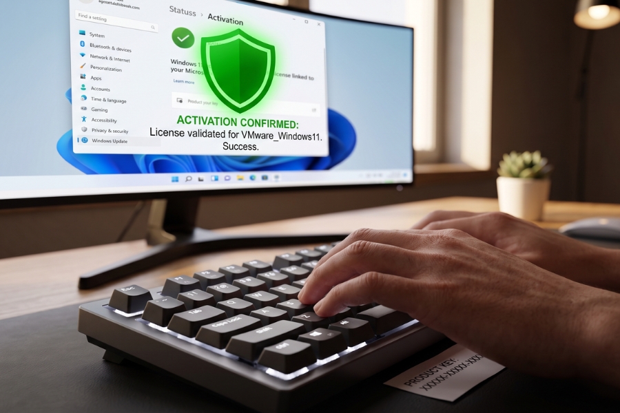 Bộ Key Win 11 Cài Máy Ảo