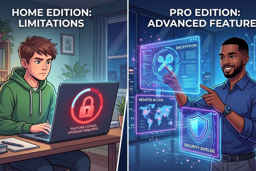 Cách Nâng Cấp Windows 11 Home Lên Pro Bằng Key