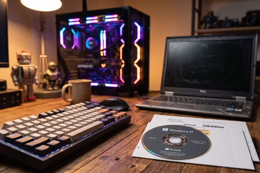 Chuyển Key Win 11 Từ Máy Cũ Sang Máy Mới