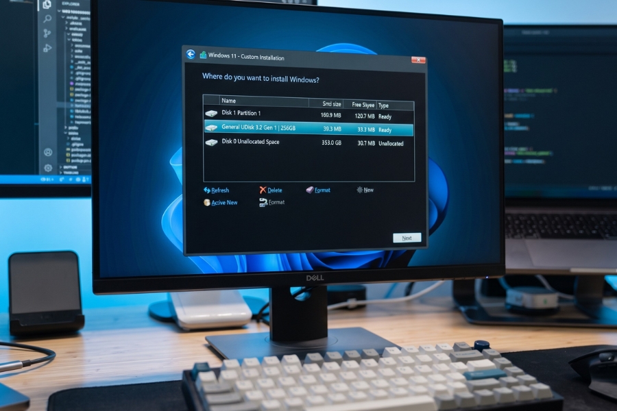 Cách Cài Win 11 Bằng USB
