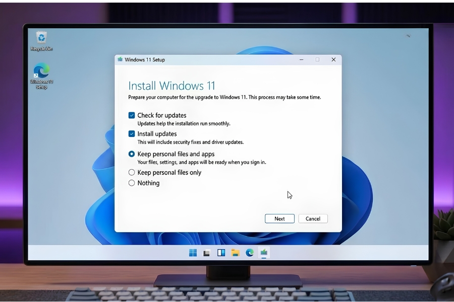 Cách Cài Win 11 Trực Tiếp Từ File Iso Không Cần USB