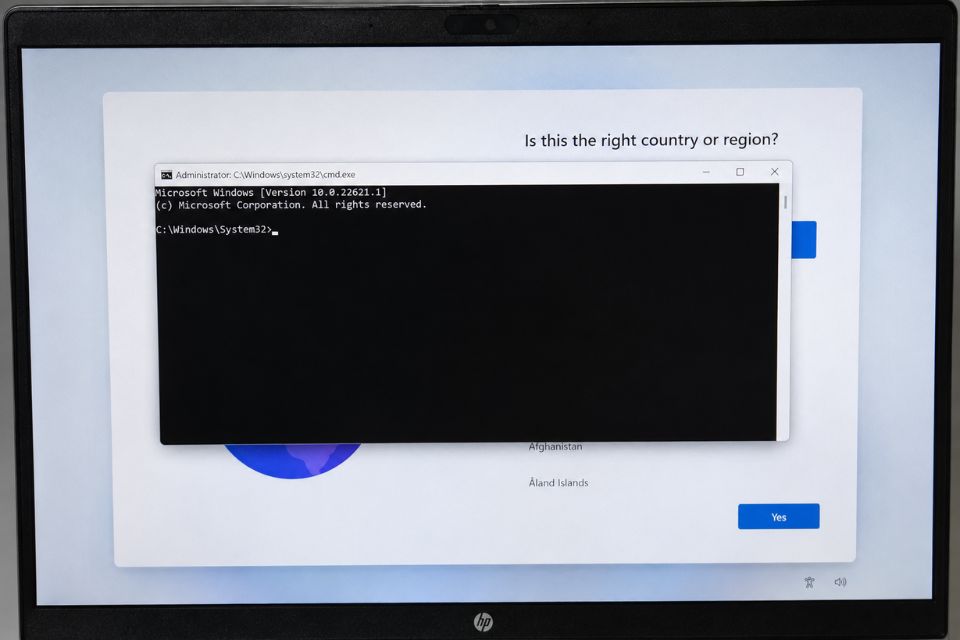 Cách cài Windows 11 không cần tài khoản Microsoft 10