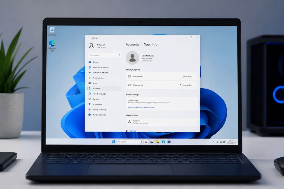 Cách cài Windows 11 không cần tài khoản Microsoft 13