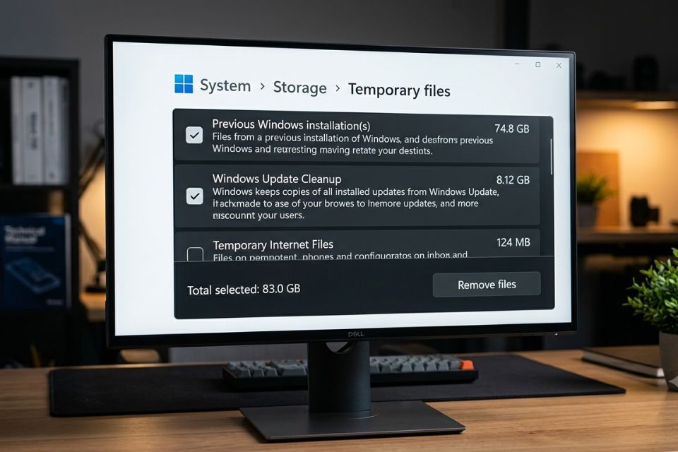 Cách xóa bản cập nhật cũ của Windows 11 9