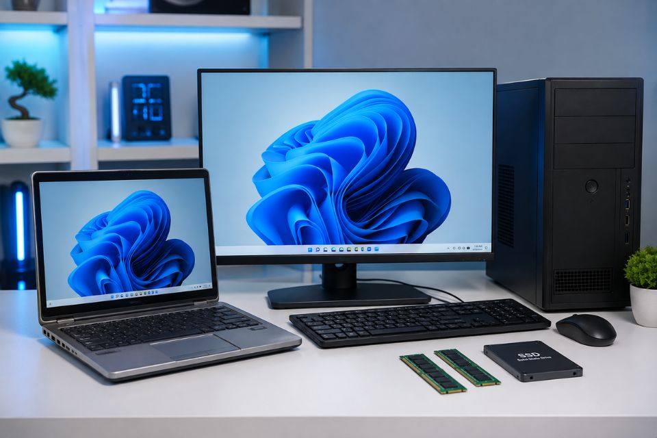 Cài Windows 11 LTSC nhẹ máy