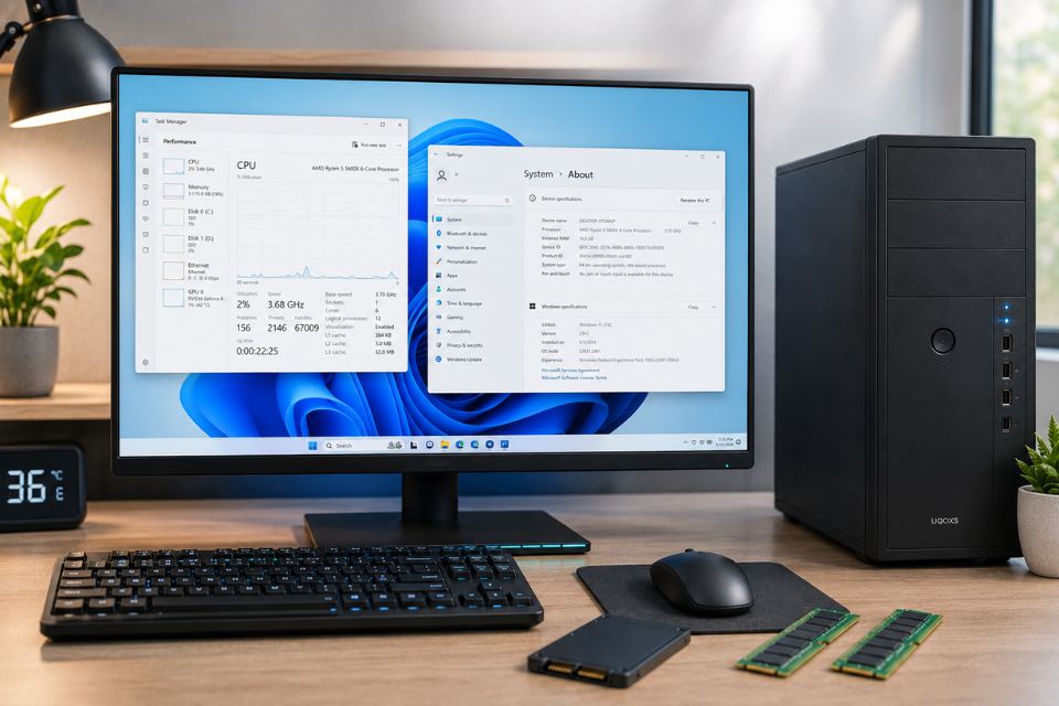Cài Windows 11 LTSC nhẹ máy 3