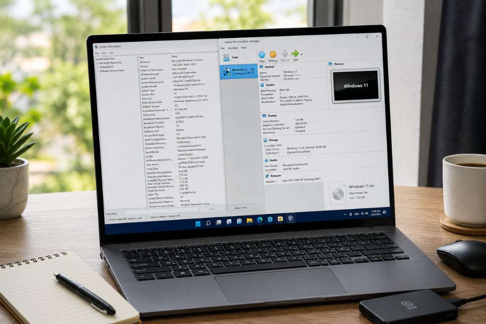 Cài Windows 11 trên VirtualBox 6