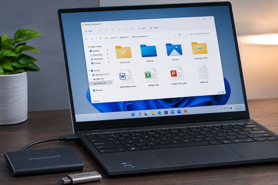 Chuẩn bị gì trước khi cài Windows 11 7