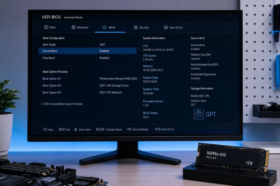 GPT hay MBR để cài Windows 11 5 GPT hay MBR để cài Windows 11 5