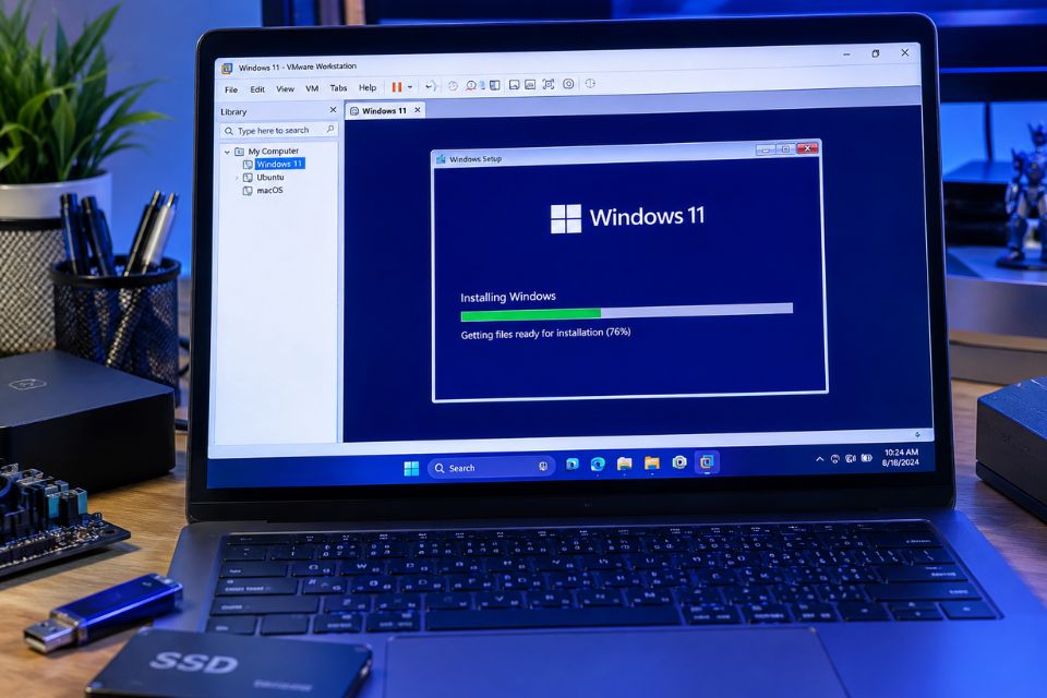 Hướng dẫn cài Windows 11 trên máy ảo VMware 9