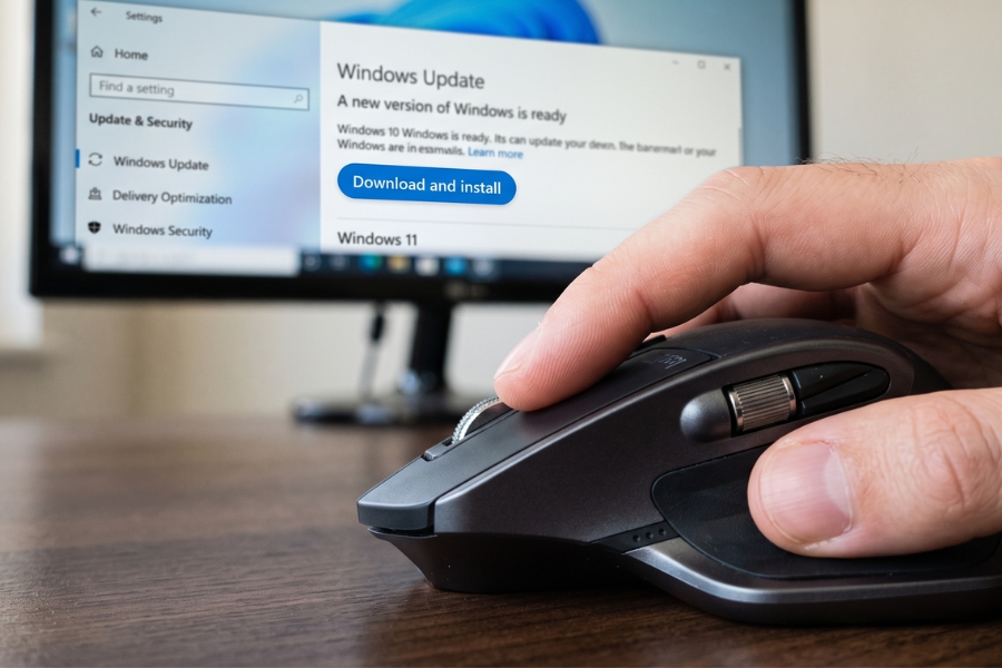 Nâng cấp phiên bản win 11 qua windows update