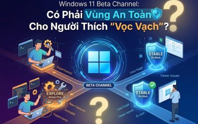 Windows 11 Beta Channel: Có Phải Vùng An Toàn Cho Người Thích “Vọc Vạch”?