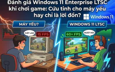Đánh giá Windows 11 Enterprise LTSC khi chơi game: Cứu tinh cho máy yếu hay chỉ là lời đồn?