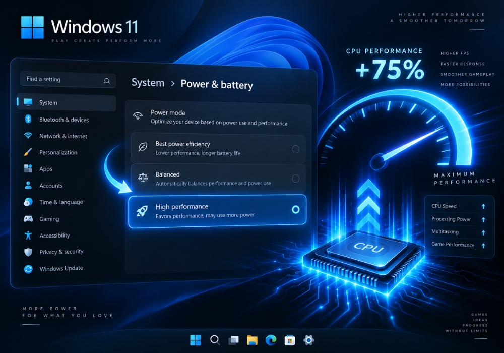 Bật chế độ High Performance trên Win 11 ở đâu? Cách bật để máy chạy hiệu năng cao 5