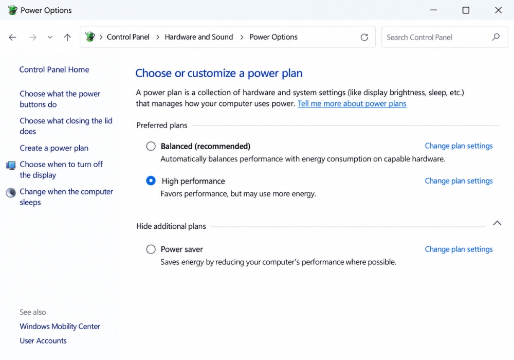 Bật chế độ High Performance trên Win 11 ở đâu? Cách bật để máy chạy hiệu năng cao 7
