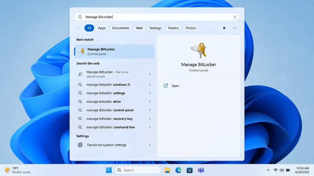 Cách Bật Bitlocker Mã Hóa Ổ Cứng Bảo Mật Dữ Liệu Win 11 6 Cách Bật Bitlocker Mã Hóa Ổ Cứng Bảo Mật Dữ Liệu Win 11