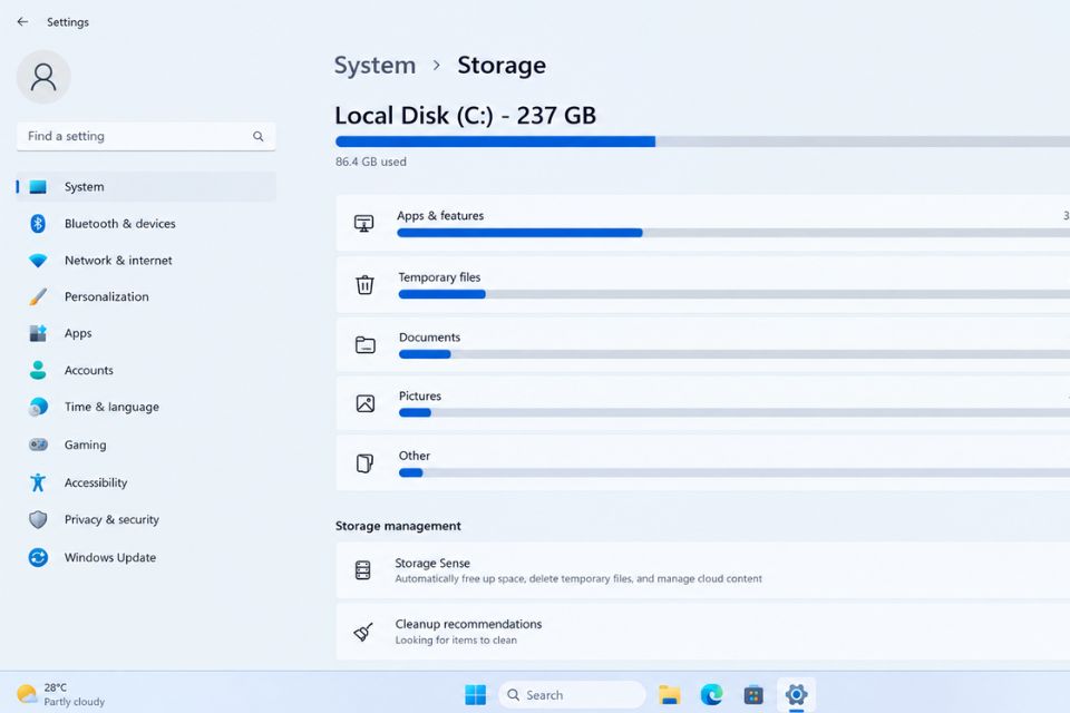 Cách dọn rác Windows 11 tăng dung lượng ổ C nhanh chóng 10