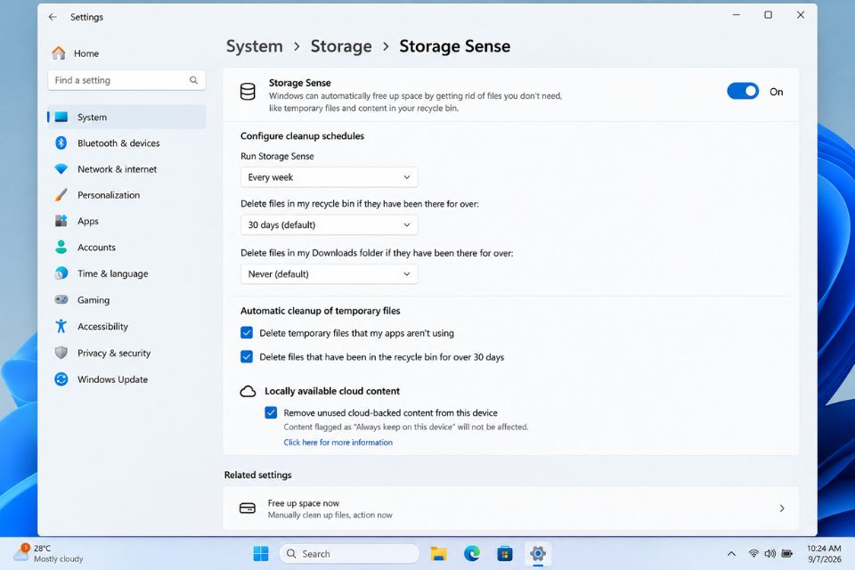Cách dọn rác Windows 11 tăng dung lượng ổ C nhanh chóng 16