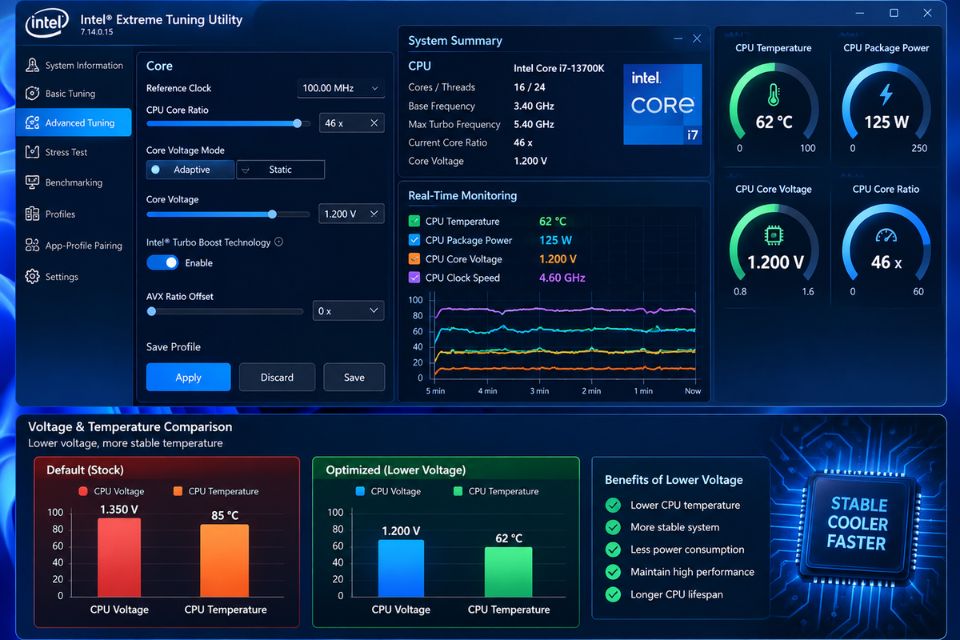 Cách ép xung CPU bằng phần mềm trên Windows 11 13